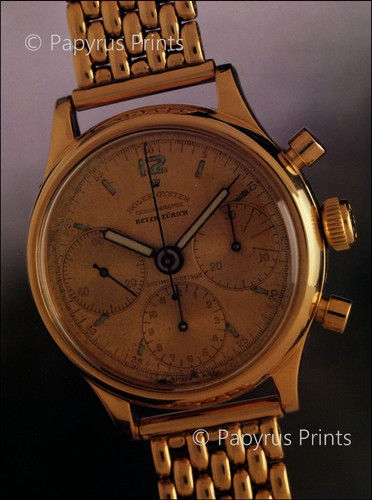 Orologio vintage stampa 1990 - stampa,
